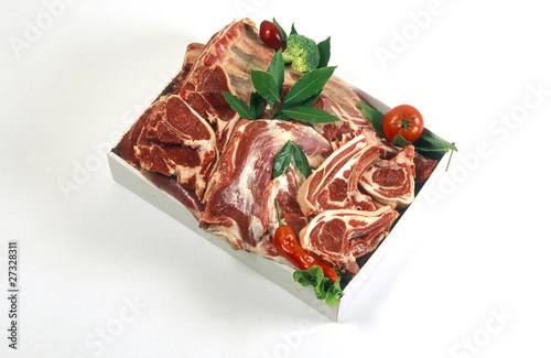 Photo: meat from half a lamb meat from half a lamb