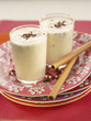 Stracciatella and banana milk shake