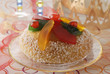 Royaume with confit fruit