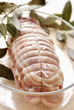 Raw turkey roast