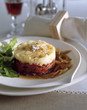 Flank and shallot Parmentier