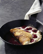 Sweet cherry omelette