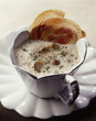 Creamy mushroom cappuccino