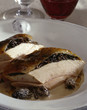 Capon breast with morels
