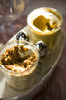 Pots of mustard