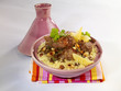 Lamb sauté with confit lemon