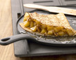 pancake stuffed with apples