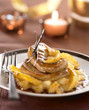 Foie gras escalopes