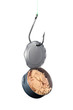 Photo: Can of tuna on fishing hook Can of tuna on fishing hook