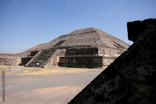 Foto: sun pyramid of teotihuacan in mexico sun pyramid of teotihuacan in mexico