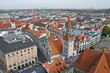 Foto: Stadtaufsicht Münchner-Altes Rathaus vom St. Peter Stadtaufsicht Münchner-Altes Rathaus vom St. Peter