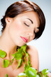 Photo: femme beauté nature femme beauté nature