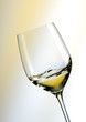 glass of white wine