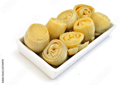 Foto: Alcachofas cocidas Alcachofas cocidas