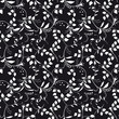 Seamless background black and white Seamless background black and white