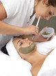 Young Woman Having Facial. Models Released