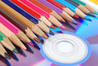 Color pencil and DVD
