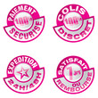 Image : set d\'icones / boutons vente en ligne