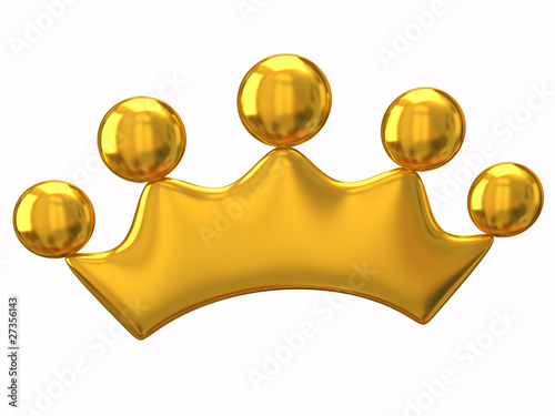 Illustration: Golden crown Golden crown