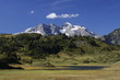 Sonniger Herbst im Gebirge