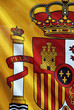 Spain flag detail