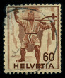 Postage stamp.