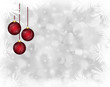 red christmas ball