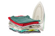 Iron and stack clothes