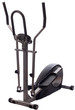 elliptical cross trainer isolated on white.