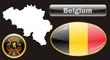 Флаг Бельгия