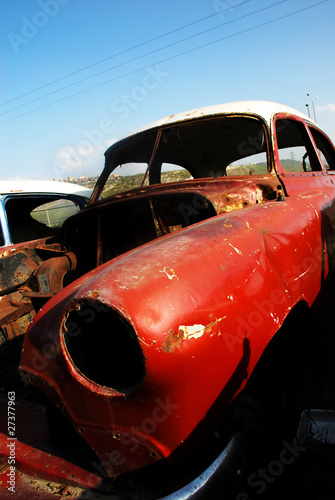 Photo: Old abandoned car Old abandoned car