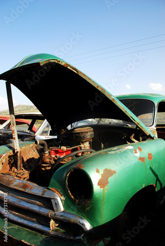 Photo: Old abandoned car Old abandoned car