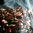 coffee in smoke