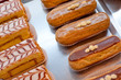 éclairs et mille feuille - pâtisseries éclairs et mille feuille - pâtisseries