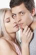 Kissing couple