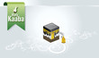 Holy Kaaba in Mecca