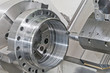 Fresa industriale al lavoro
