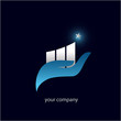logo entreprise, finance