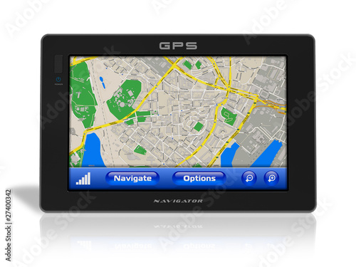 Photo: GPS navigator GPS navigator