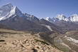Himalayan Village on the route to Everest Base Camp, Nepal Himalayan Village on the route to Everest Base Camp, Nepal