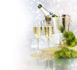 Champagne.New Year Celebration.