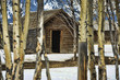 Barn in the snow
