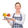 In the kitchen