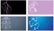 Business cards set