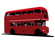 London double Decker red bus London double Decker red bus