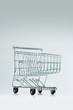 Metal wire shopping cart