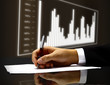 businessman's hand with pen