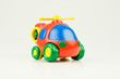 Isolated Toy helicopter