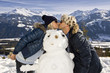 Küsse vor Schneemann