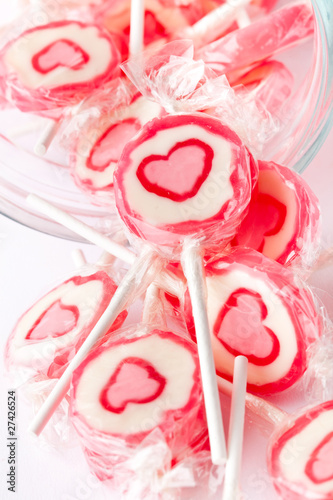 Photo: Pink lollipops Pink lollipops